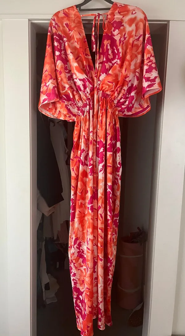 The Clothing Exchange Company pink And Orange Dress - Image 3