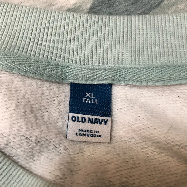 Old Navy Vintage Boyfriend Camo Tunic Sweatshirt - Image 6