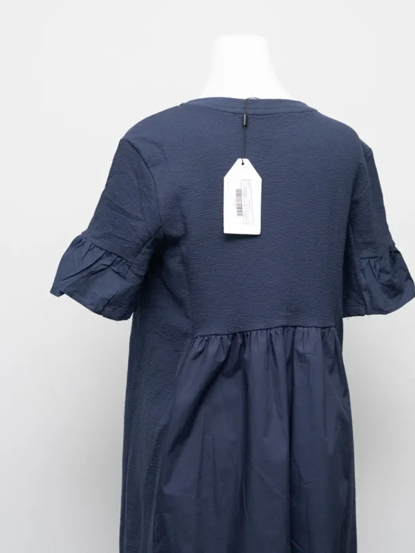 English Factory - Mixed‎ Media Ruffled Short-Sleeve Mini Dress - Image 12