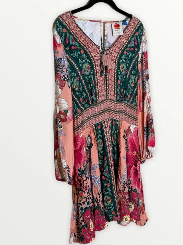 FARM RIO ANTHROPOLOGIE Topanga Mini Dress, S - Image 9