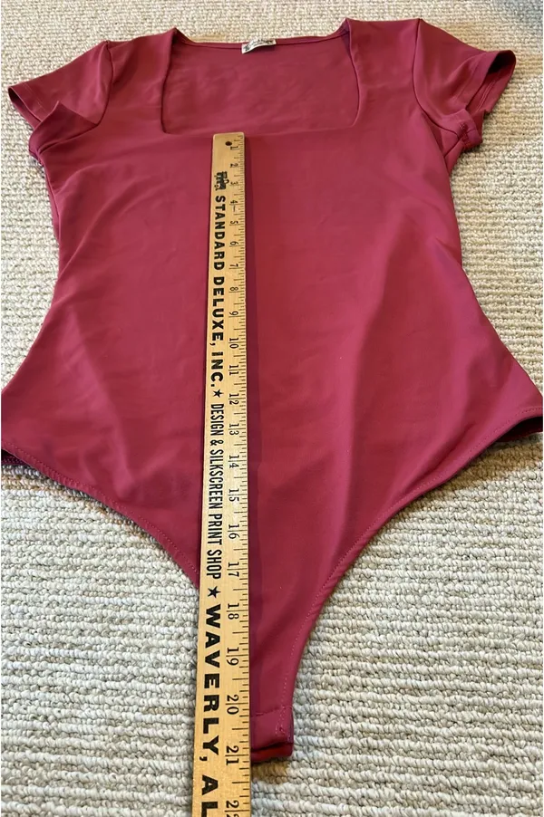 Free People Bodysuit Pink M - Image 3