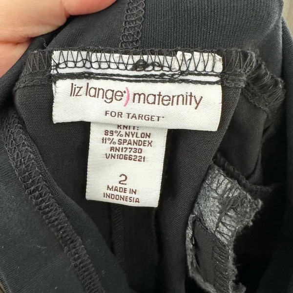 Liz Lange maternity size 2 black pants - Image 5