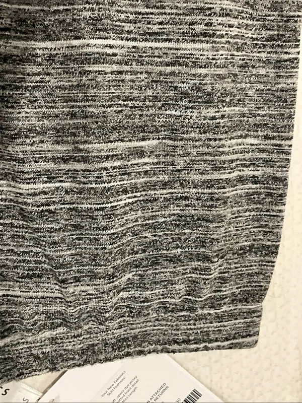 Women’s Heathered Gray Twist Front Skirt - Image 8