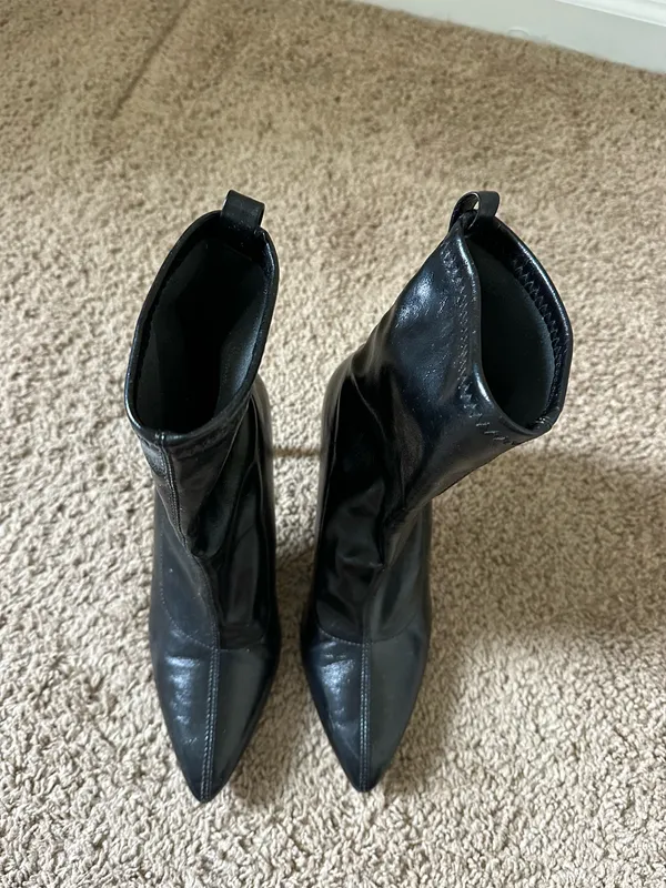 Zara Black Booties - Image 2