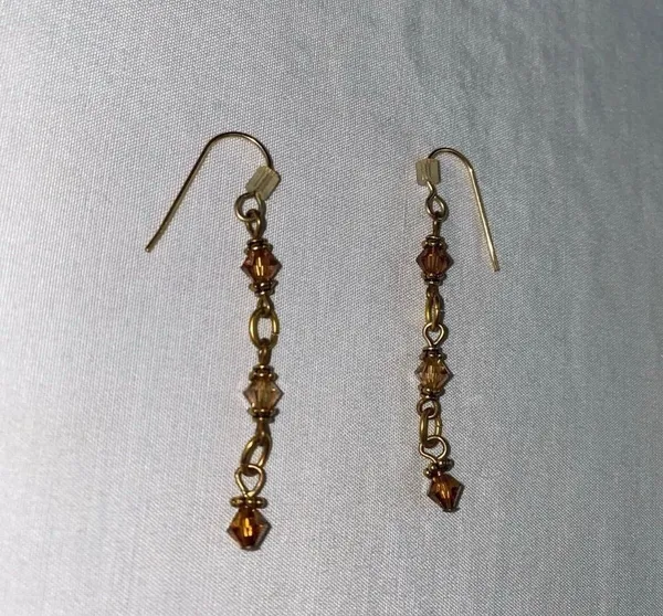 NEW Earrings Gold - Image 4