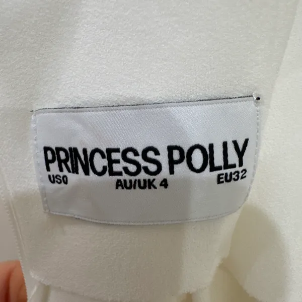 Princess Polly Mini Dress White - Image 6