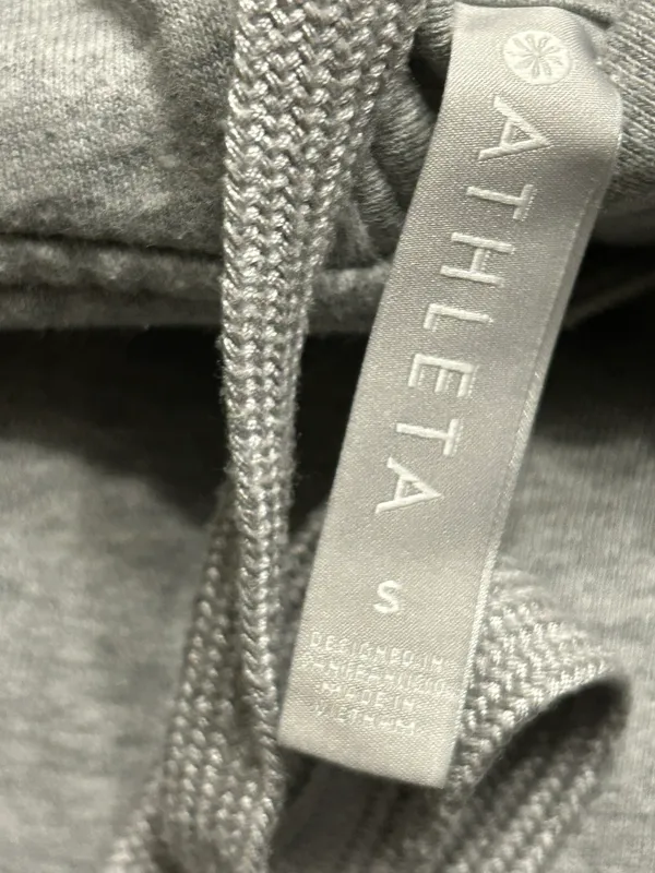 Athleta Gray Sweatshirt Hoodie, S - Image 4