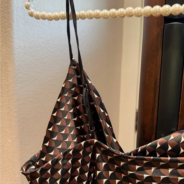 Banana Republic Brown Strappy Midi Dress w Slit - Image 5