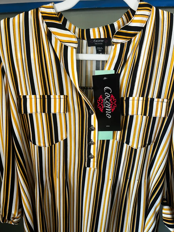 Cocomo Women’s Blouse Multiple Size M petite - Image 2