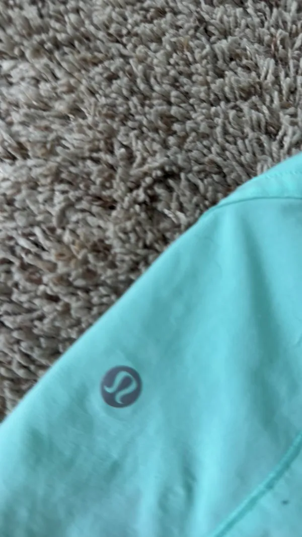 Teal Lululemon Shorts Speed Up 4" - Image 4