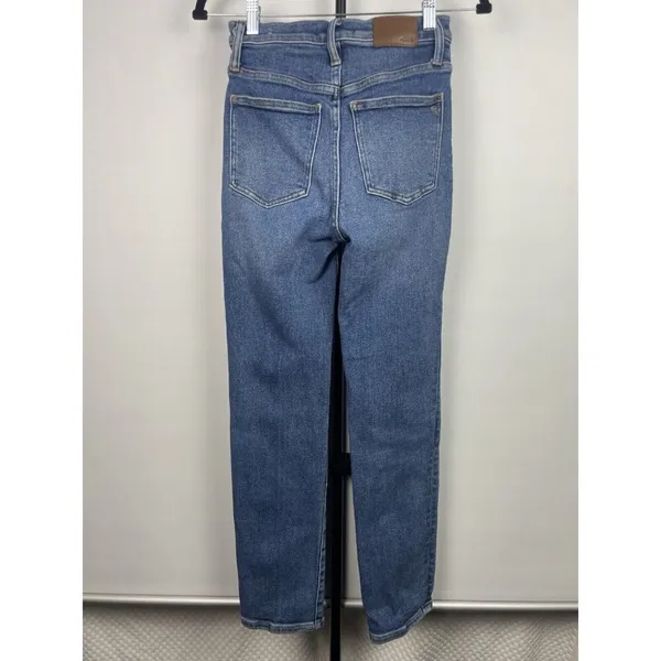 Madewell Women's Medium Blue‎ Wash Stretch The Perfect Vintage Jean Size 25 - Image 5