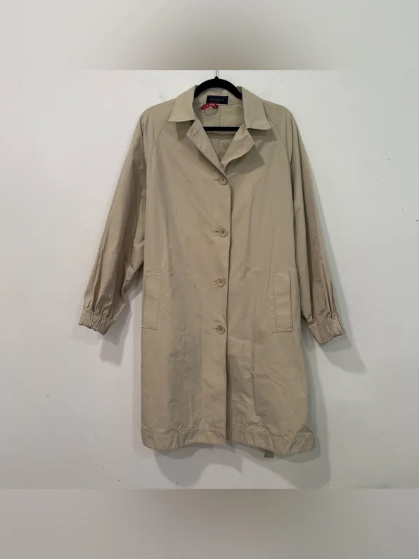 Piazza Sempione Beige Belted Trench Coat 6 - Image 2
