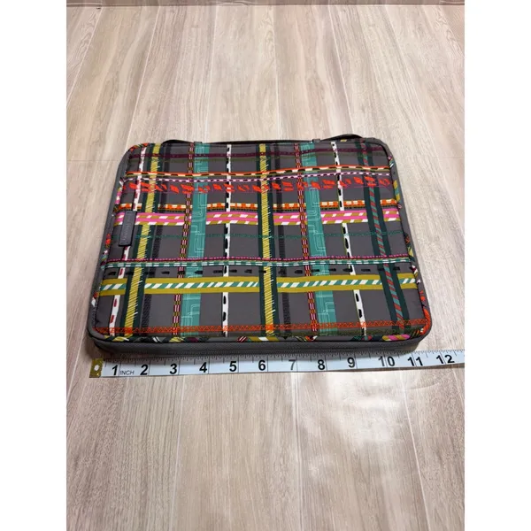 Vera Bradley Midtown Tablet Tamer City Plaid Water-Repellent Tech Case Organizer - Image 6