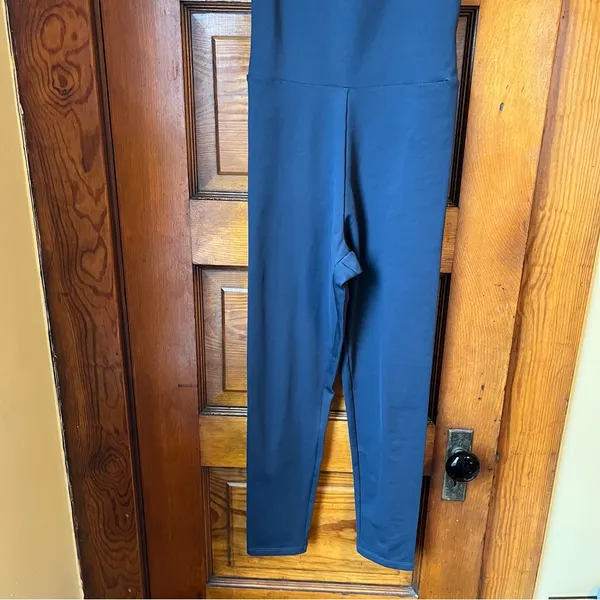 Girlfriend Collective Midnight Blue Jumpsuit - Image 5