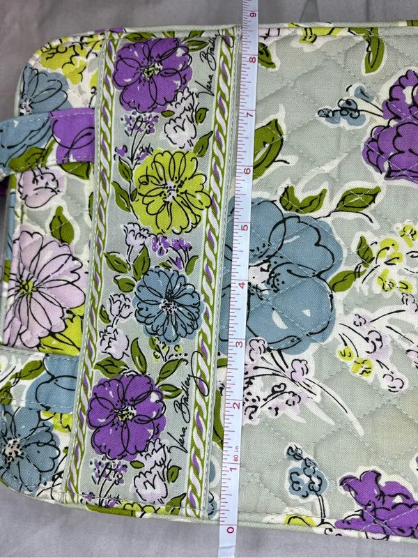 Vera Bradley Watercolor Tech Organizer Floral Quilted Travel Electronics Case - Image 3