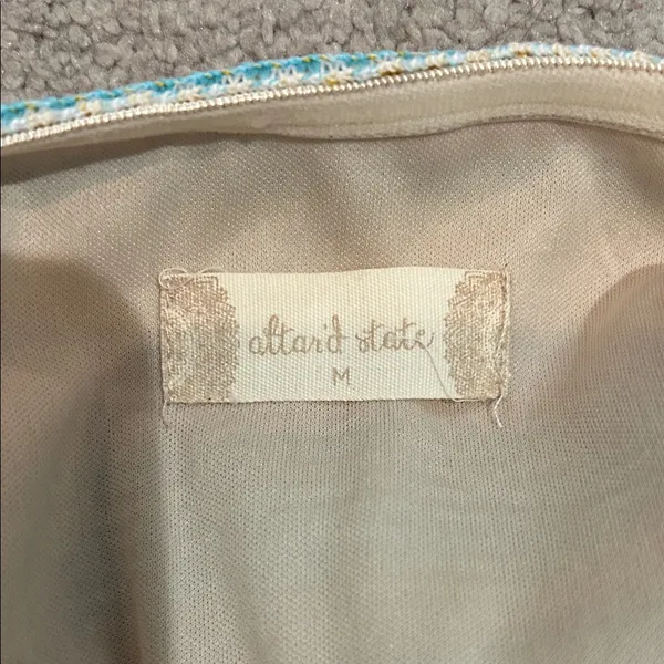 Altard State Colorful Striped Halter Crop Top - Image 3
