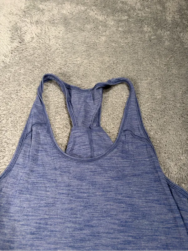 Lululemon Blue twist back Racerback Tank Top - Image 2