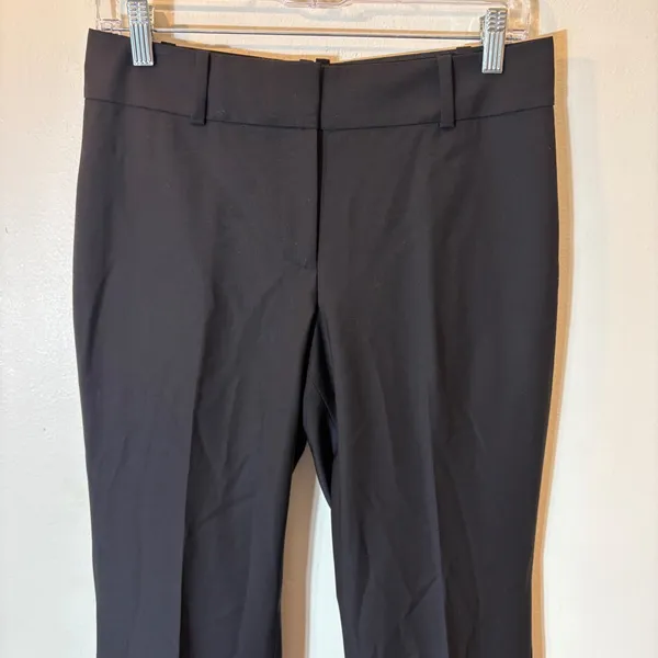 Ann Taylor Virgin Wool Blend Dress Pants Size 6P‎ Black - Image 2