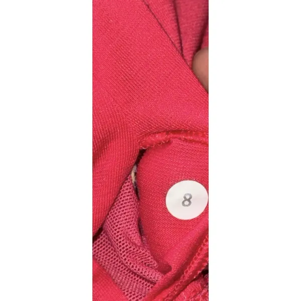 Lululemon Energy Bra Prisma Multi Guava Lava Boom Juice Pink Spring Pilates Sz 8 - Image 4