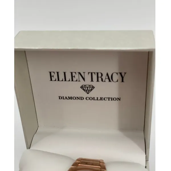 Ellen Tracy Quartz Blue Dial Ladies Analog Wrist Watch NEW - Image 6