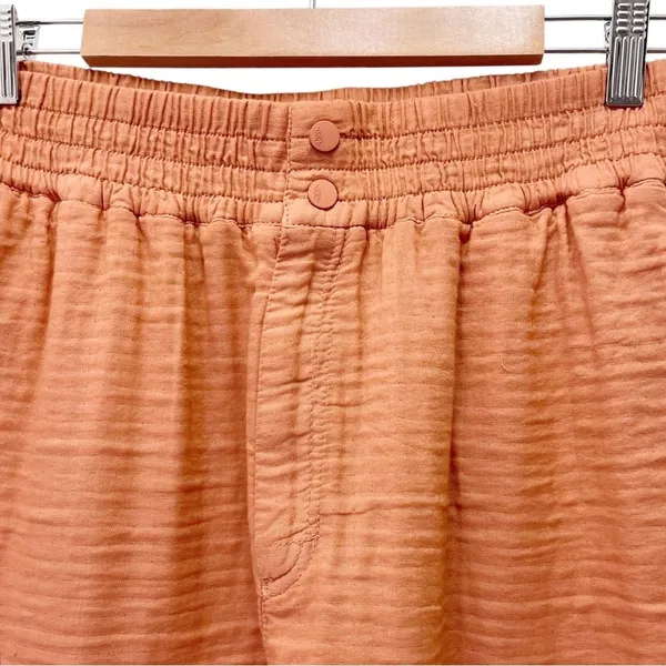Free People Movement Flipside Textured Pants Sedona Sunrise Size Small Beachy - Image 14