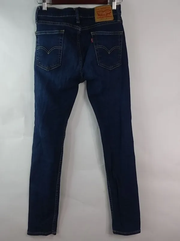 Levis 510 26x29 High Rise Dark Wash Dark Skinny Jeans - Image 2