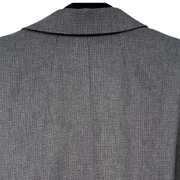 NWT Madewell Women's Sutter Crop Blazer Jacket Grey Italian Fabric NM509 Size XL - Image 11