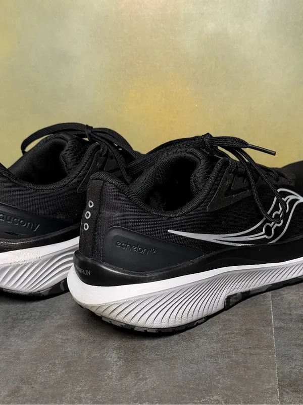 Saucony Echelon 10 Women's Running Shoes Black/Silver Size 9.5B - Image 8