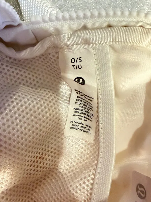 lululemon Cream Mesh-Lined Sports Bra - Image 3