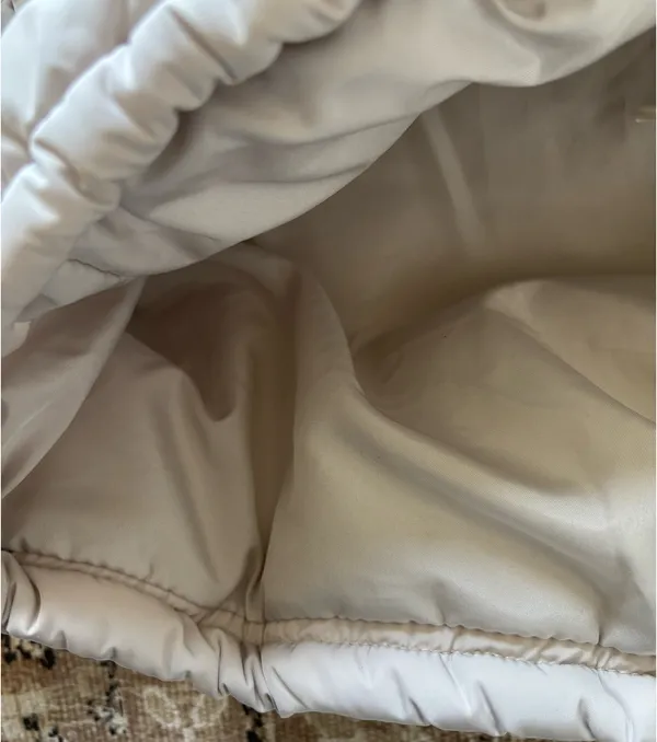 Divided Light Beige Puffer Jacket - Image 6