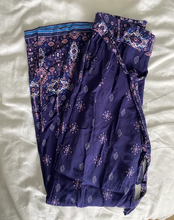 Purple Patterned Pants - Image 4