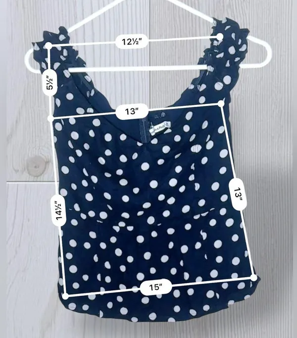 ABERCROMBIE & FITCH Women’s Polka Dot Zip Up Top - Image 6