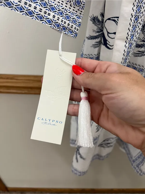 NWT Calypso St. Barth Dress Beach Vacation Mini Dress size small retails $179 - Image 6