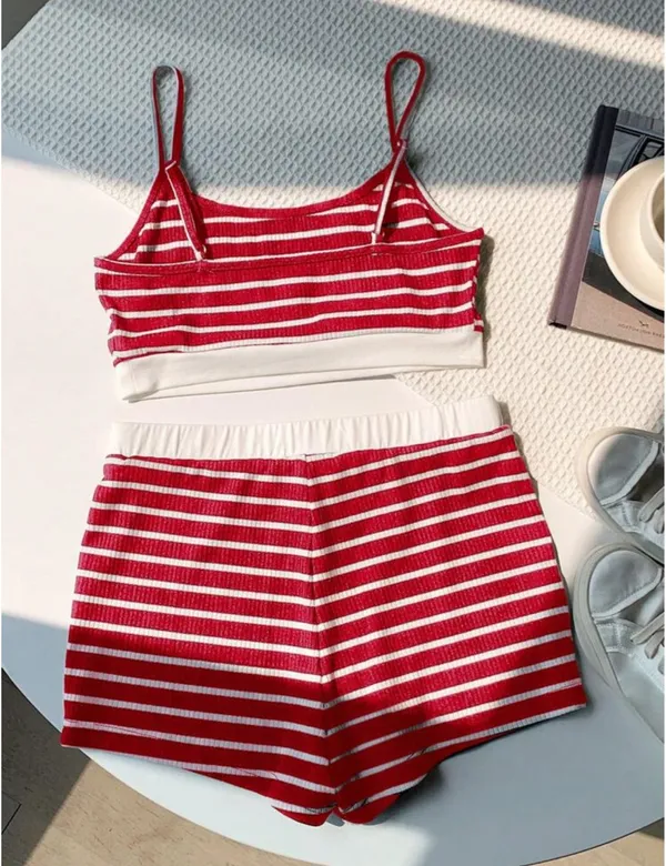 SHEIN red and white set  - Image 2
