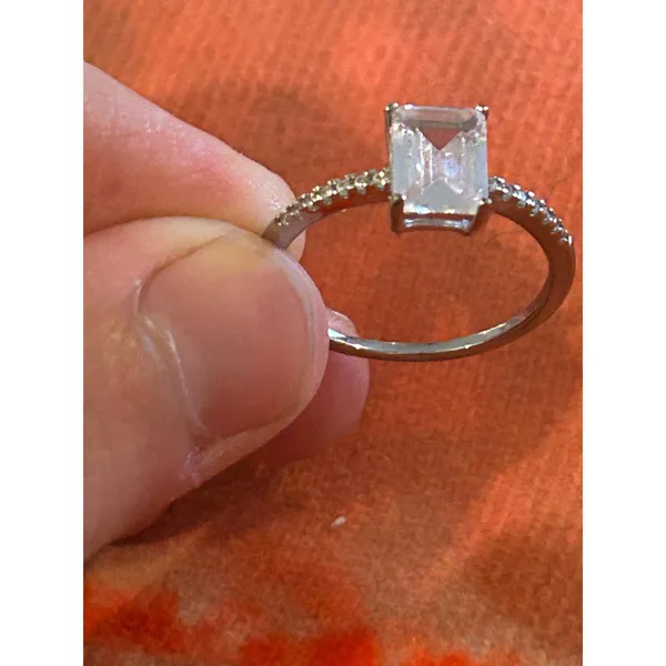 Ring 925 sterling silver size 8 1/4 unique - Image 3