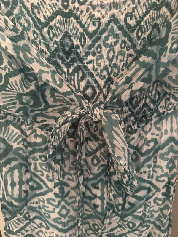 ee:some Green Strapless Maxi Dress - Image 2