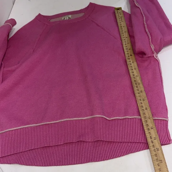 Anthropologie Pilcro Pink Oversized Cozy Coquette Balletcore Sweater Size XXS - Image 15