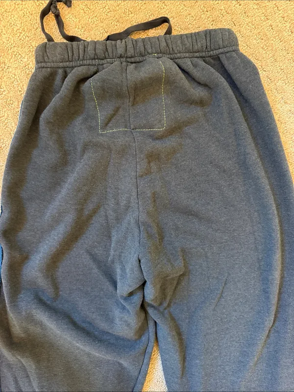 Avia Aviator Nation Gray Jogger Sweatpants with 5 Side Stripes - XS - Image 10