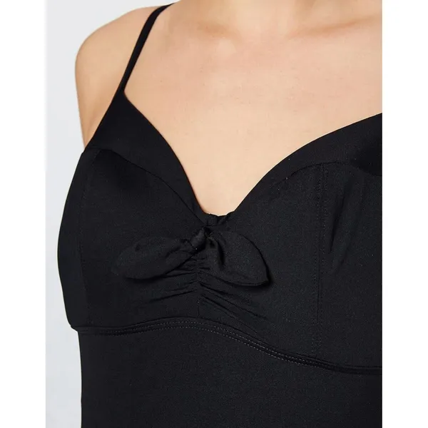 Cache‎ Coeur [ Maternity 38 G/H] Monaco One Piece Swimsuit in Black - Image 3