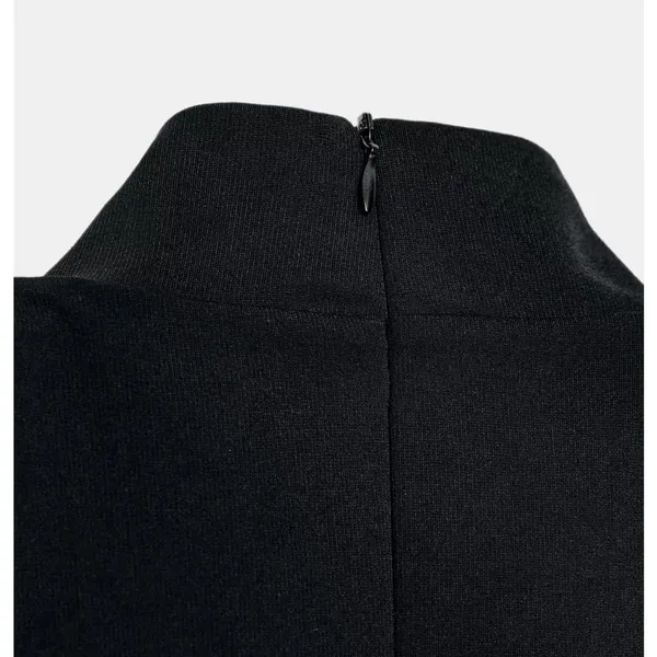 Zara NWT black asymmetrical peplum ruffle hem top - Image 11
