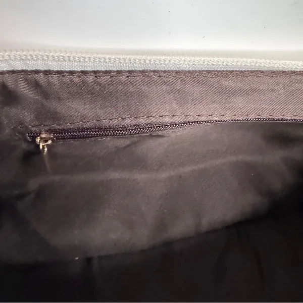 UNBRANDED WHITE STRUCTURED SMALL SHOULDER BAG - Image 7