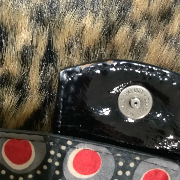 FOSSIL VINTAGE‎ LEATHER CLUTCH - Image 8