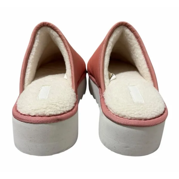 Anthropologie Maeve Puffy Platform Slippers Pink Women's Size‎ Large 10-11 - Image 4