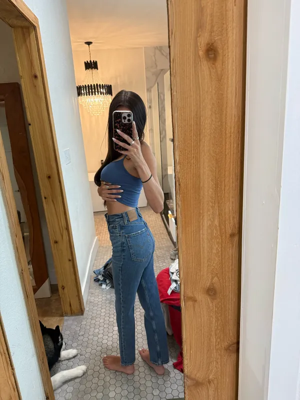 Slim Levi’s 70s Straight Jeans - Image 2