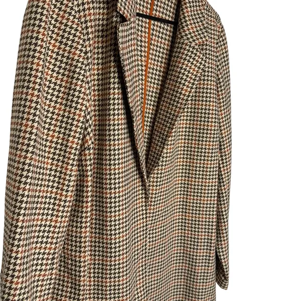 ✨ J.Jill Houndstooth Open Front‎ Jacket Coat Size M ✨ - Image 3