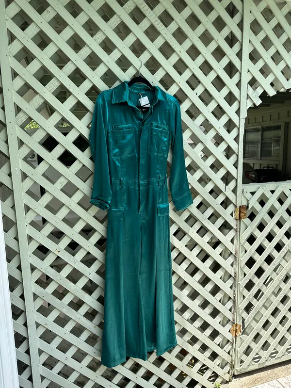 Free People Night Like This One-Piece Jumpsuit - Image 7