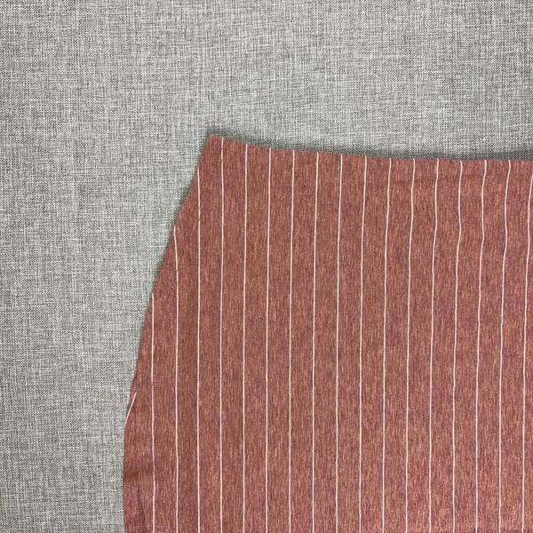 Lululemon Athletica T-Shirt Womens 2 Red Striped Crew Neck Short Sleeve Top - Image 9