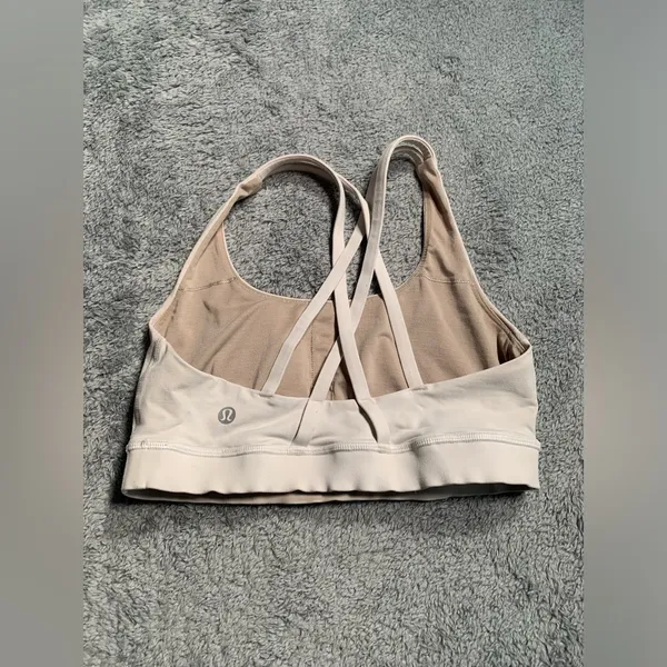 Lululemon white Sports Bra 6 - Image 6