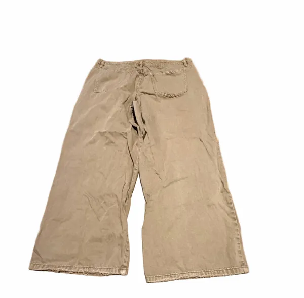 Anko Women’s Wide Leg Khaki Jeans - Image 2
