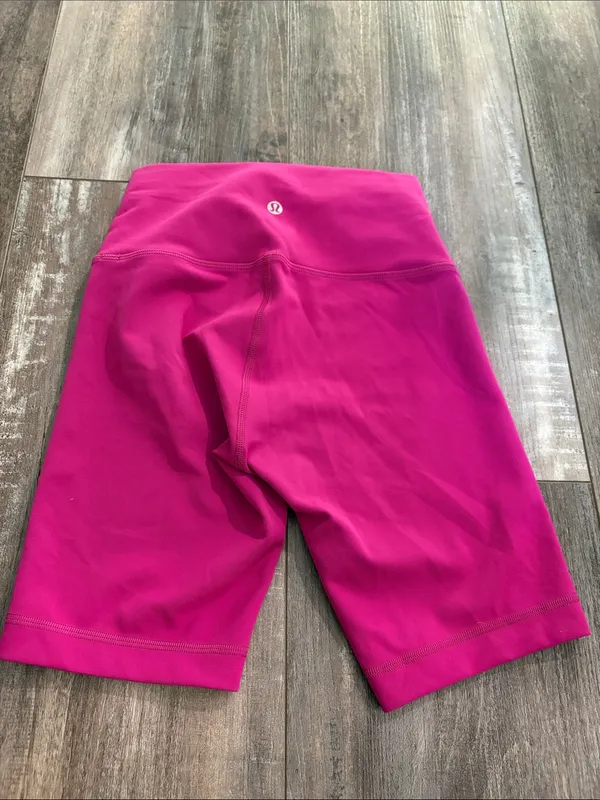 Lululemon Ripened Raspberry Wonder Train High Rise Shorts Size 4 - Image 7